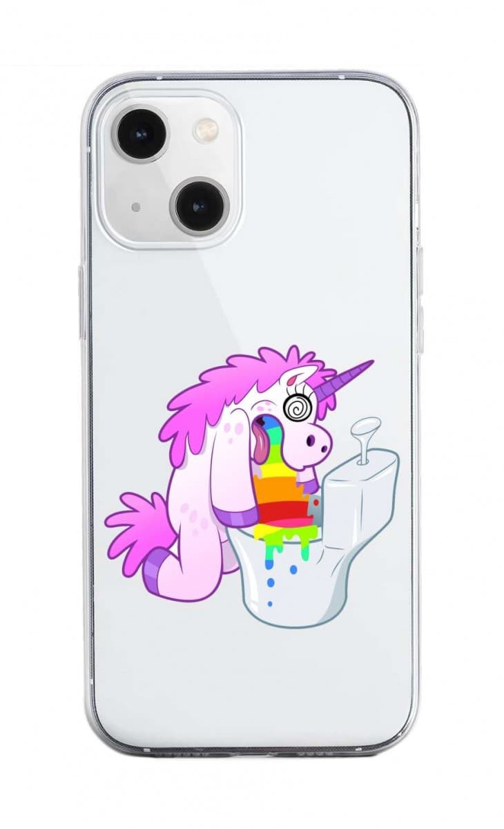 Kryt TopQ iPhone 13 silikon Hard Morning 64674