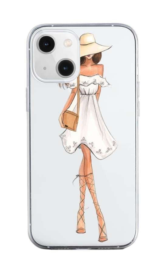 Kryt TopQ iPhone 13 silikon Lady 5 64677