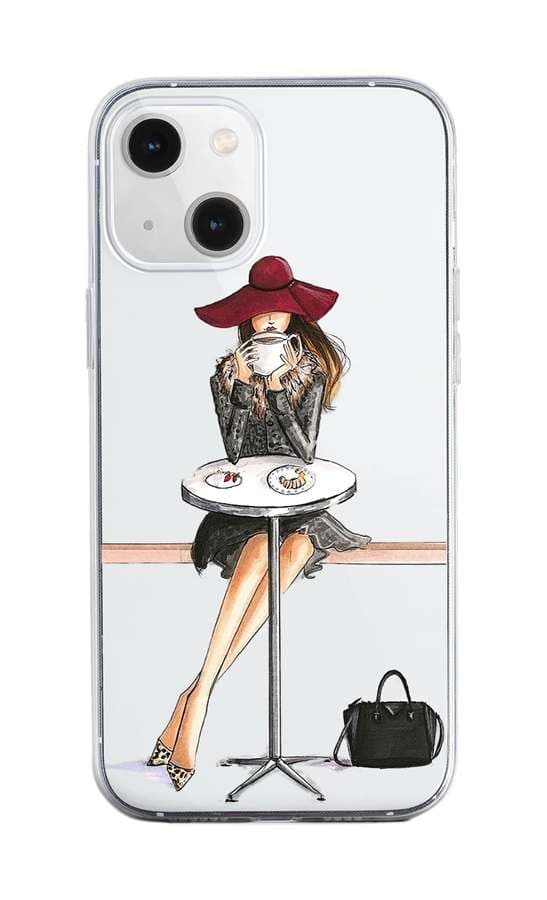 Kryt TopQ iPhone 13 mini silikon Lady 6 64746