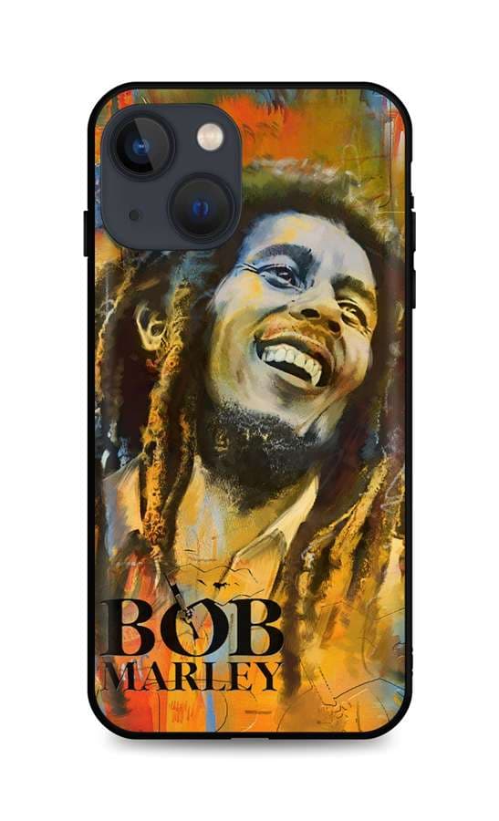 Kryt TopQ iPhone 13 silikon Bob Marley 64876