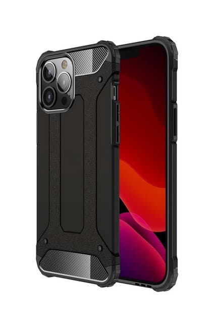 Kryt TopQ iPhone 13 Pro Max Panzer černý 64956