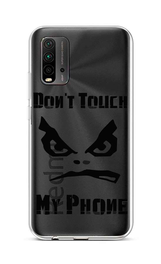 Kryt TopQ Xiaomi Redmi 9T silikon Don't Touch průhledný 65157