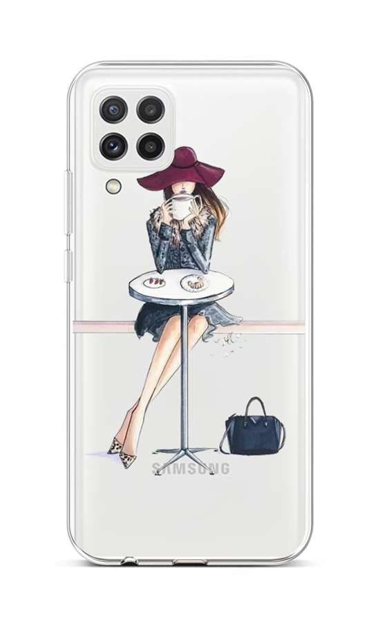 Kryt TopQ Samsung A22 silikon Lady 6 65200