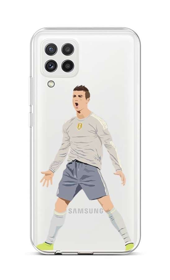 Kryt TopQ Samsung A22 silikon Fotbalista 65216