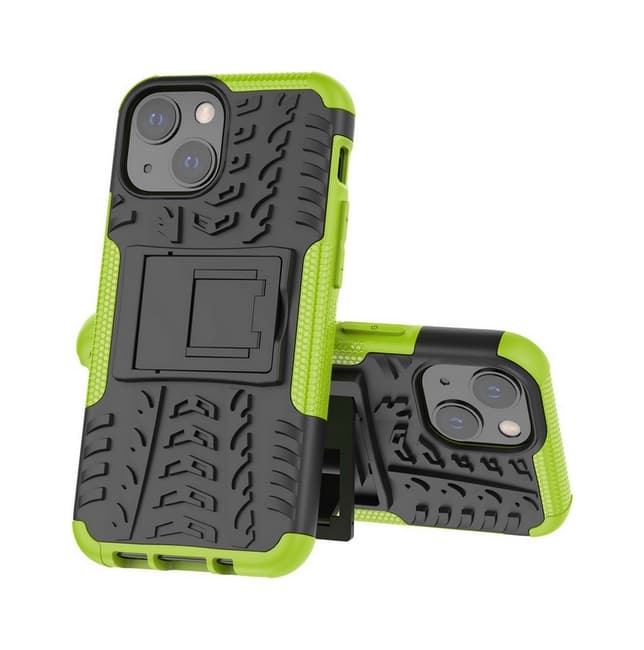 Kryt TopQ iPhone 13 ultra odolný zelený 65223