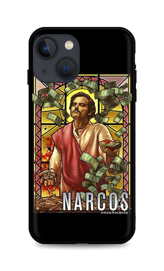 Kryt TopQ iPhone 13 mini silikon Narcos 65391