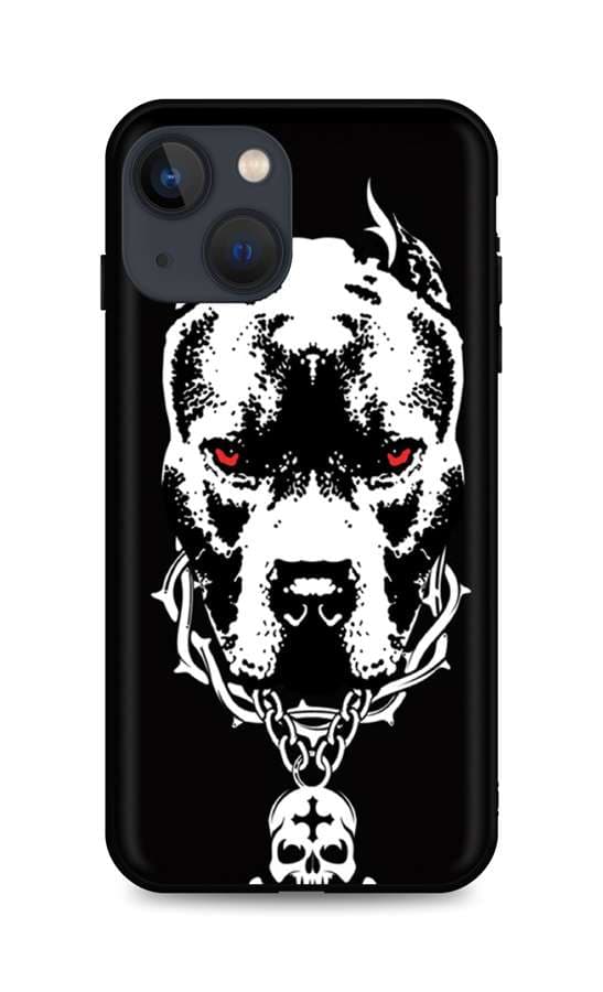 Kryt TopQ iPhone 13 mini silikon Fighting Dog 65427