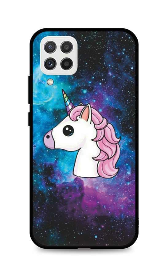 Kryt TopQ LUXURY Samsung A22 pevný Space Unicorn 65644