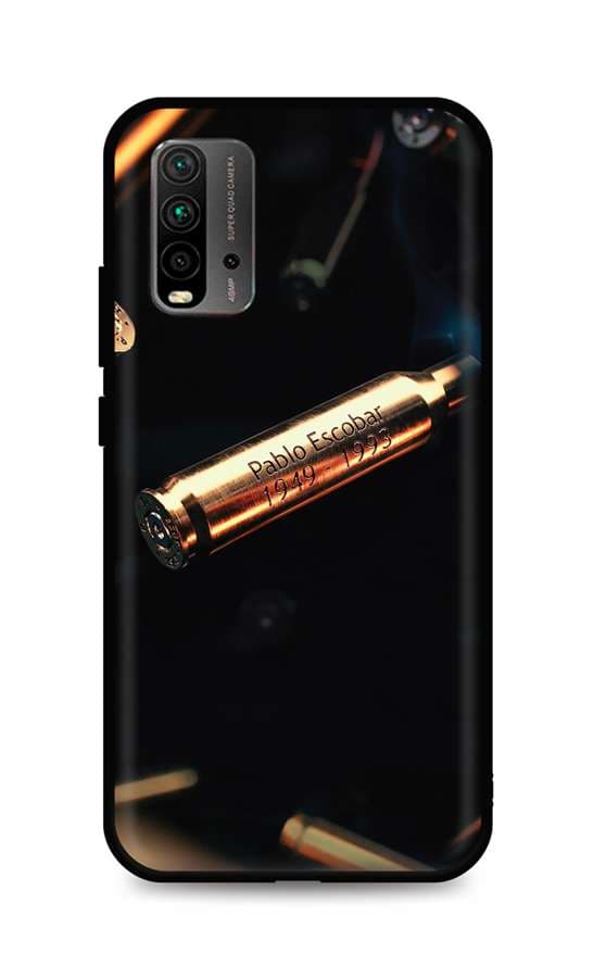 Kryt TopQ Xiaomi Redmi 9T silikon Pablo Escobar Bullet 65737
