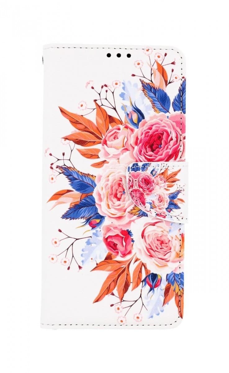 Pouzdro TopQ Samsung A22 knížkové Kytice 66170 - náhled 1