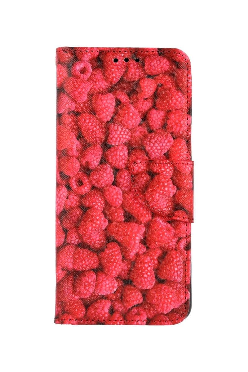Pouzdro TopQ Samsung A22 knížkové Maliny 66263 - náhled 1