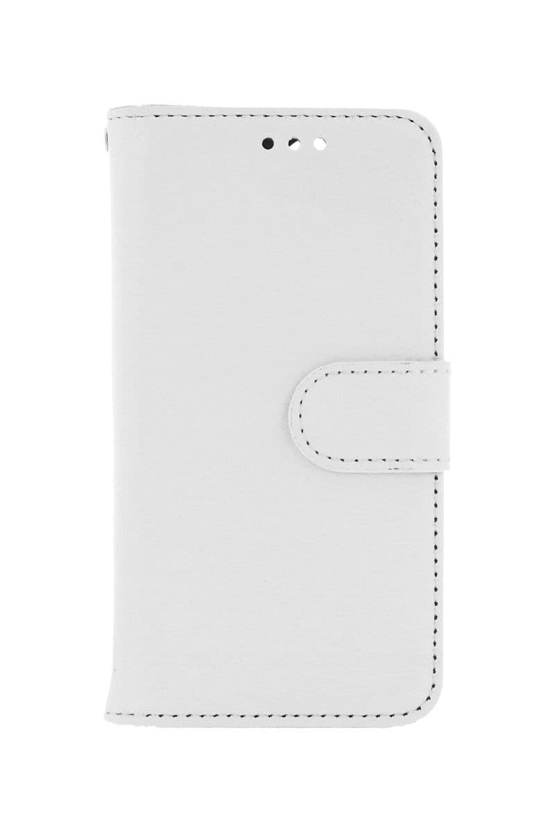 Pouzdro TopQ iPhone 13 knížkové bílé s přezkou 66370 - náhled 1