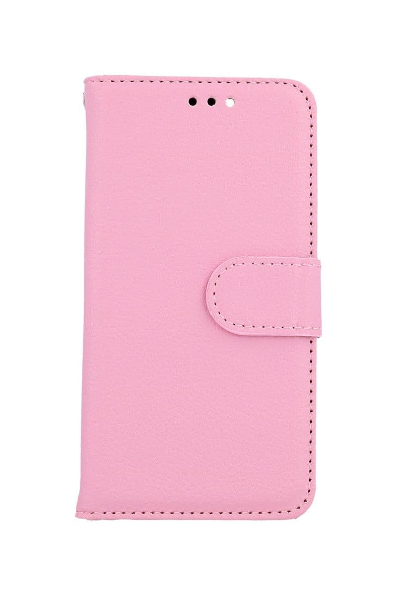 Pouzdro TopQ iPhone 13 mini knížkové světle růžové s přezkou 66440 - náhled 1
