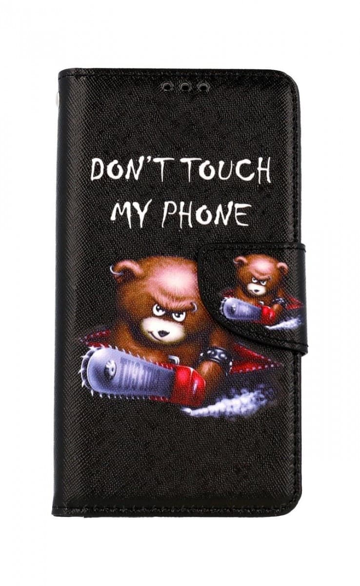 Pouzdro TopQ iPhone 13 Pro knížkové Don´t Touch méďa 66474 - náhled 1