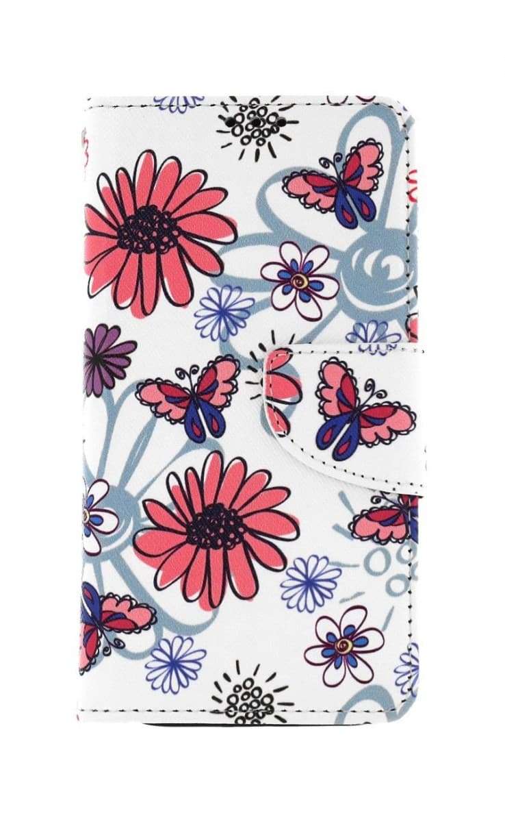 Pouzdro TopQ iPhone 13 Pro Max knížkové Flowers 66486 - náhled 1