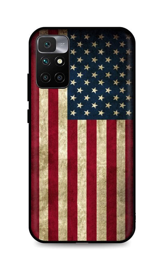 Kryt TopQ Xiaomi Redmi 10 3D silikon Amerika 66499