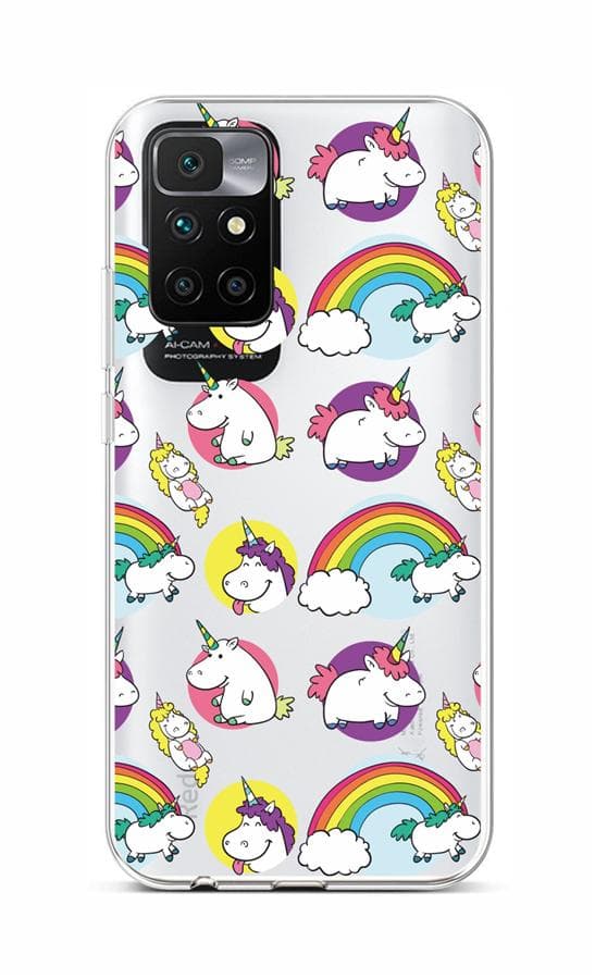 Kryt TopQ Xiaomi Redmi 10 silikon Chunky Unicorns 66519