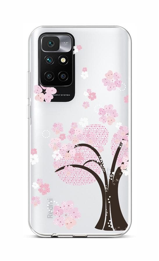 Kryt TopQ Xiaomi Redmi 10 silikon Cherry Tree 66532