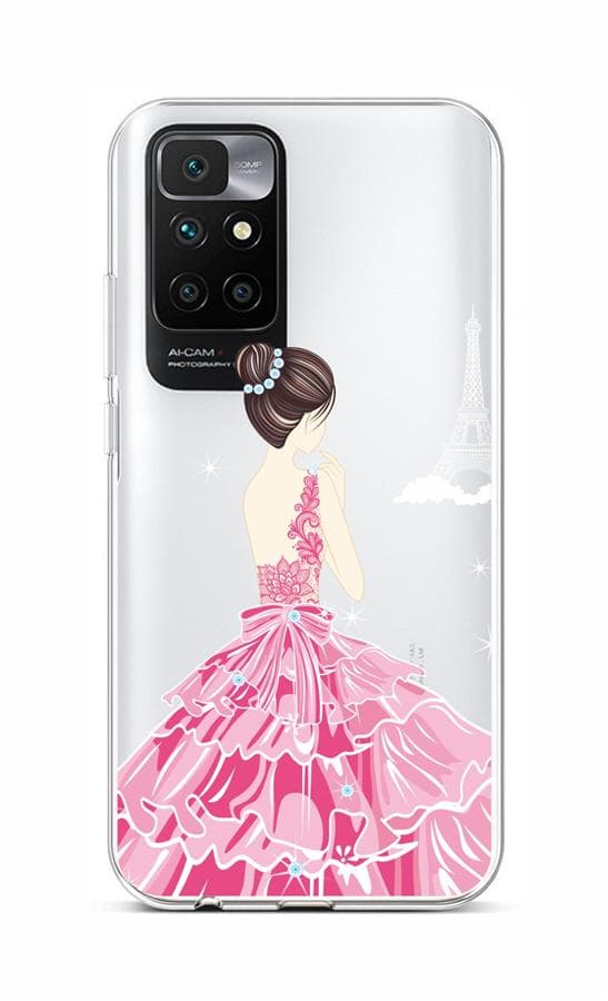 Kryt TopQ Xiaomi Redmi 10 silikon Pink Princess 66541