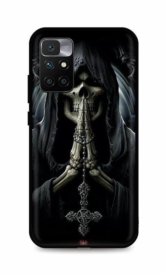 Kryt TopQ Xiaomi Redmi 10 silikon Grim Reaper 66576