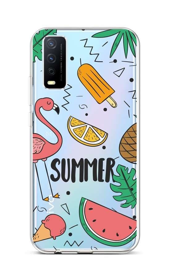Kryt TopQ Vivo Y20s silikon Summer 66969