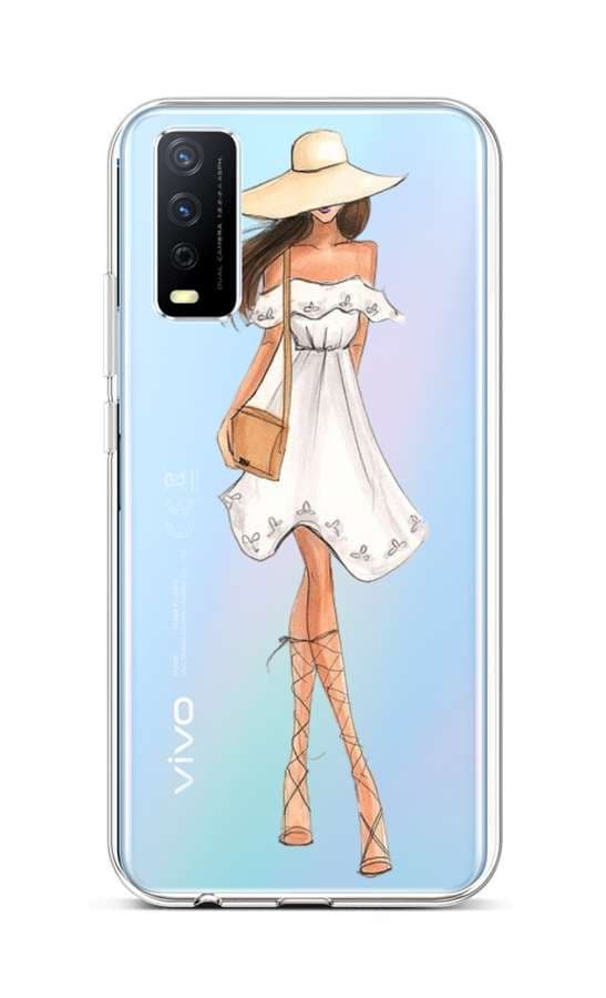 Kryt TopQ Vivo Y20s silikon Lady 5 67017