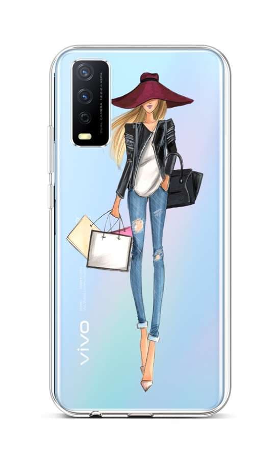 Kryt TopQ Vivo Y20s silikon Lady 2 67018