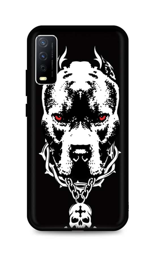 Kryt TopQ Vivo Y20s silikon Fighting Dog 67111