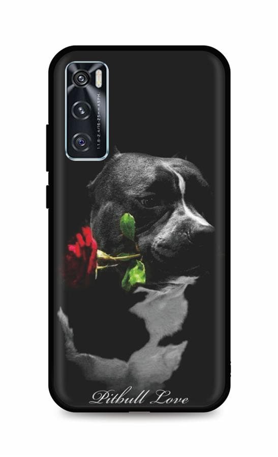 Kryt TopQ Vivo Y70 silikon Pitbull Love 67246