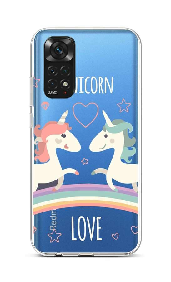 Kryt TopQ Xiaomi Redmi Note 11 silikon Unicorn Love 67324