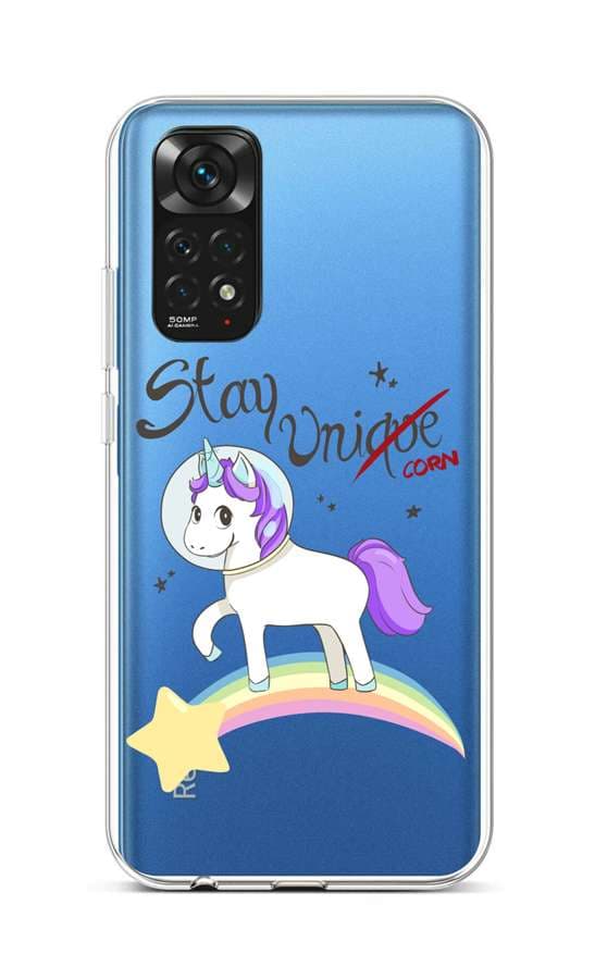 Kryt TopQ Xiaomi Redmi Note 11 silikon Stay Unicorn 67329