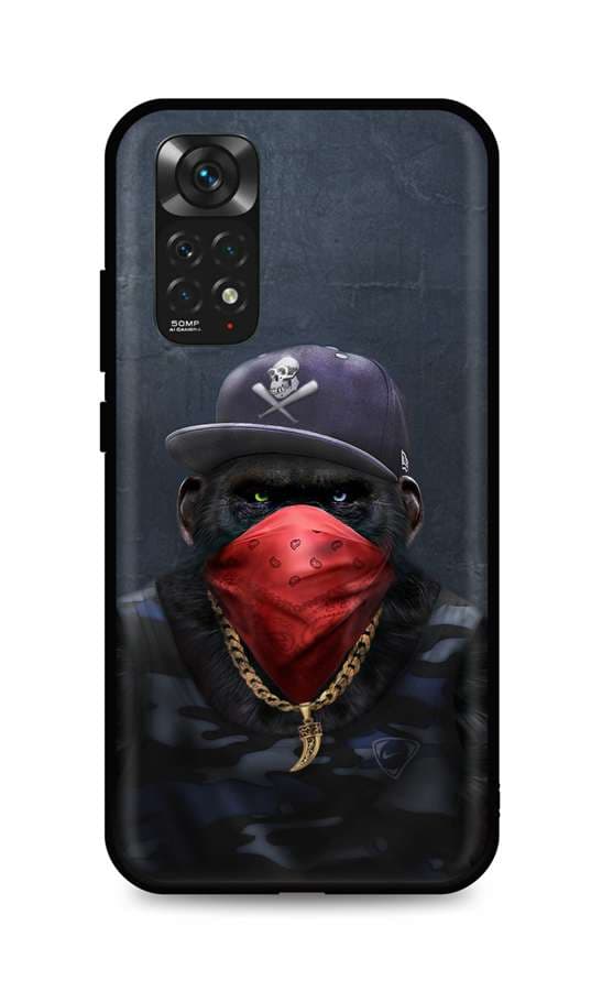 Kryt TopQ Xiaomi Redmi Note 11 silikon Monkey Gangster 67341