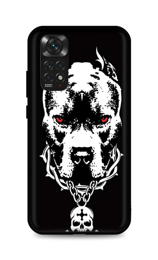 Kryt TopQ Xiaomi Redmi Note 11 silikon Fighting Dog 67358