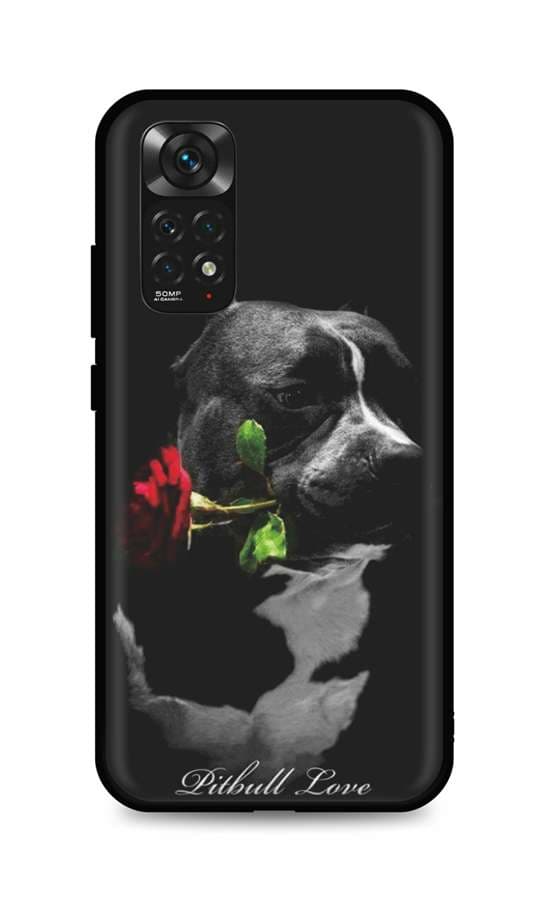 Kryt TopQ Xiaomi Redmi Note 11 silikon Pitbull Love 67359