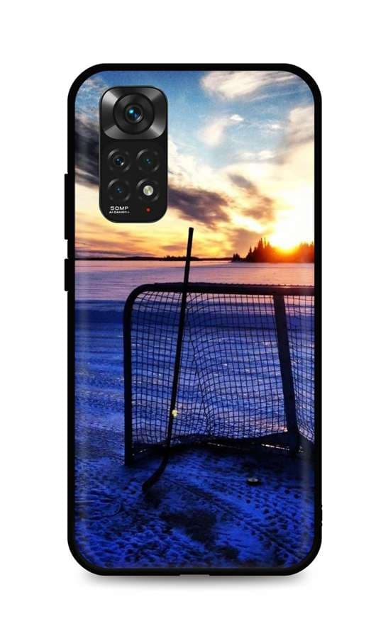 Kryt TopQ Xiaomi Redmi Note 11 silikon Hockey Sunset 67381