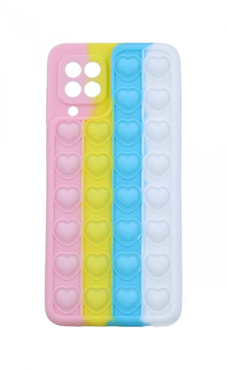 Kryt TopQ Heart Pop It Samsung A22 silikon barevný 67964