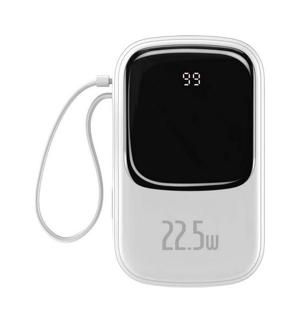 Powerbank Baseus Qpow 20000mAh bílá 68001 22,5W - náhled 1