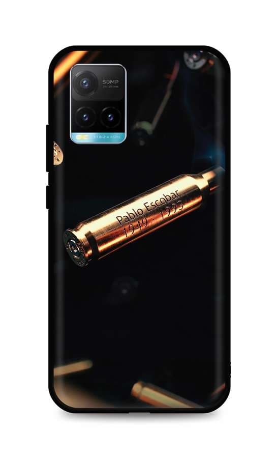 Kryt TopQ Vivo Y21s silikon Pablo Escobar Bullet 68323