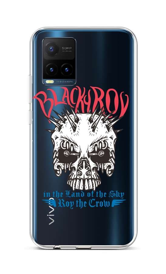 Kryt TopQ Vivo Y21s silikon Black Roy 68419