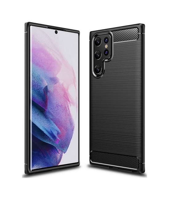 Kryt TopQ Samsung S22 Ultra silikon černý 68896