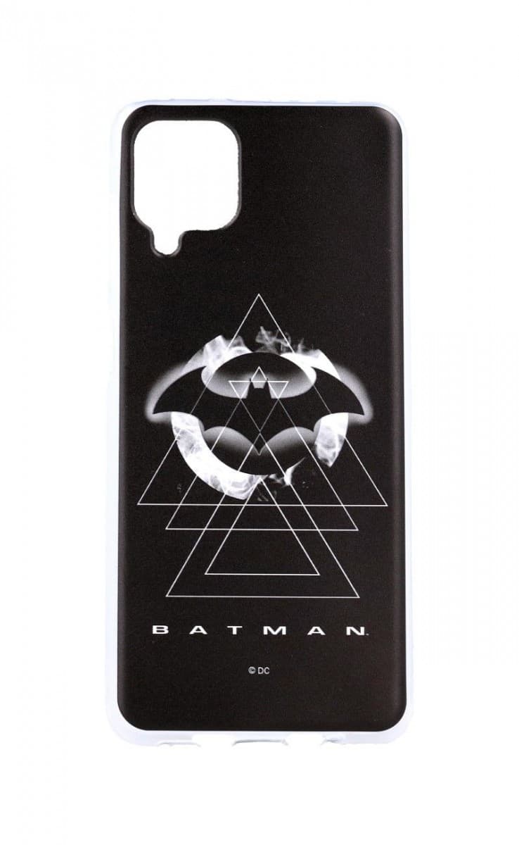 Kryt TopQ Samsung A12 silikon Batman černobílý 69126