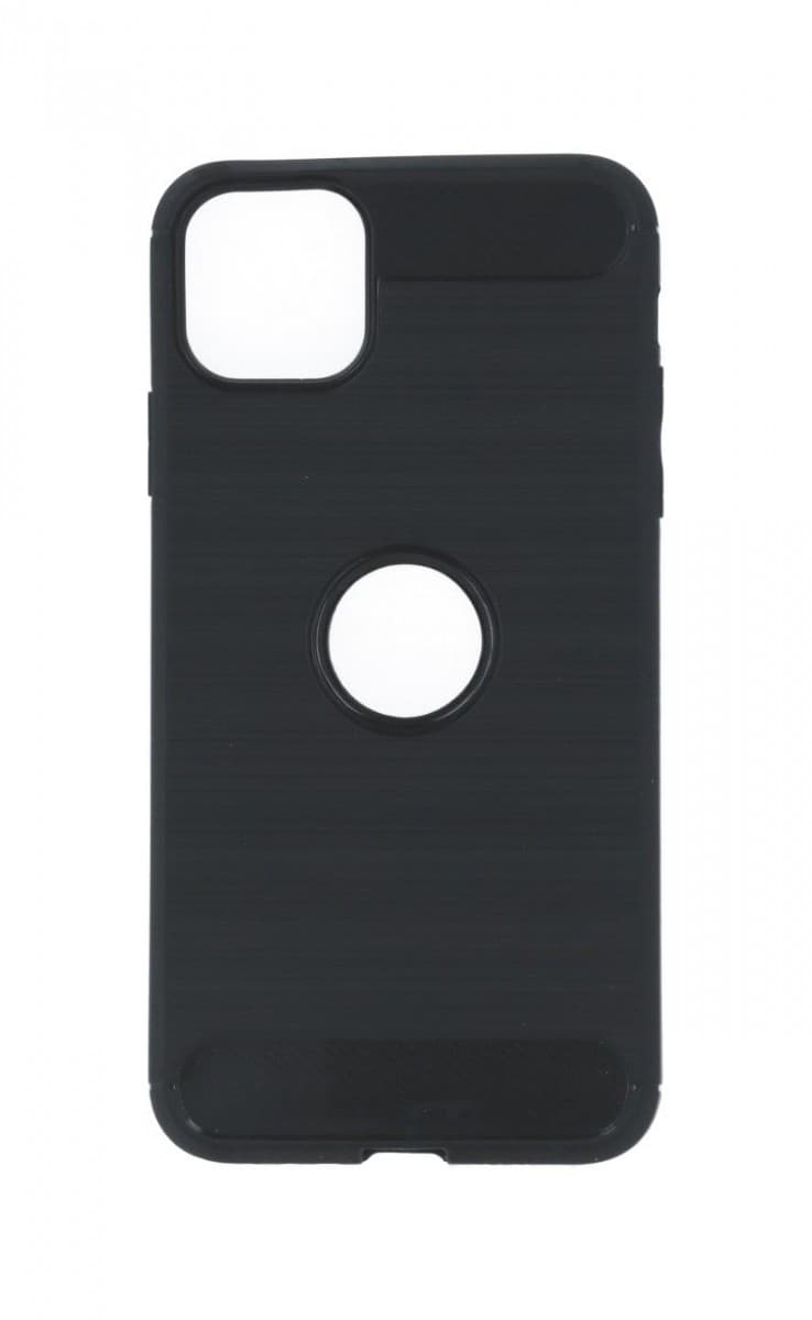 Kryt Forcell iPhone 11 Pro Max silikon černý 69381