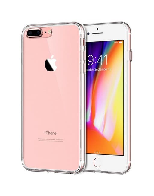 Kryt TopQ iPhone 7 Plus silikon ultratenký průhledný 0,5 mm 69464