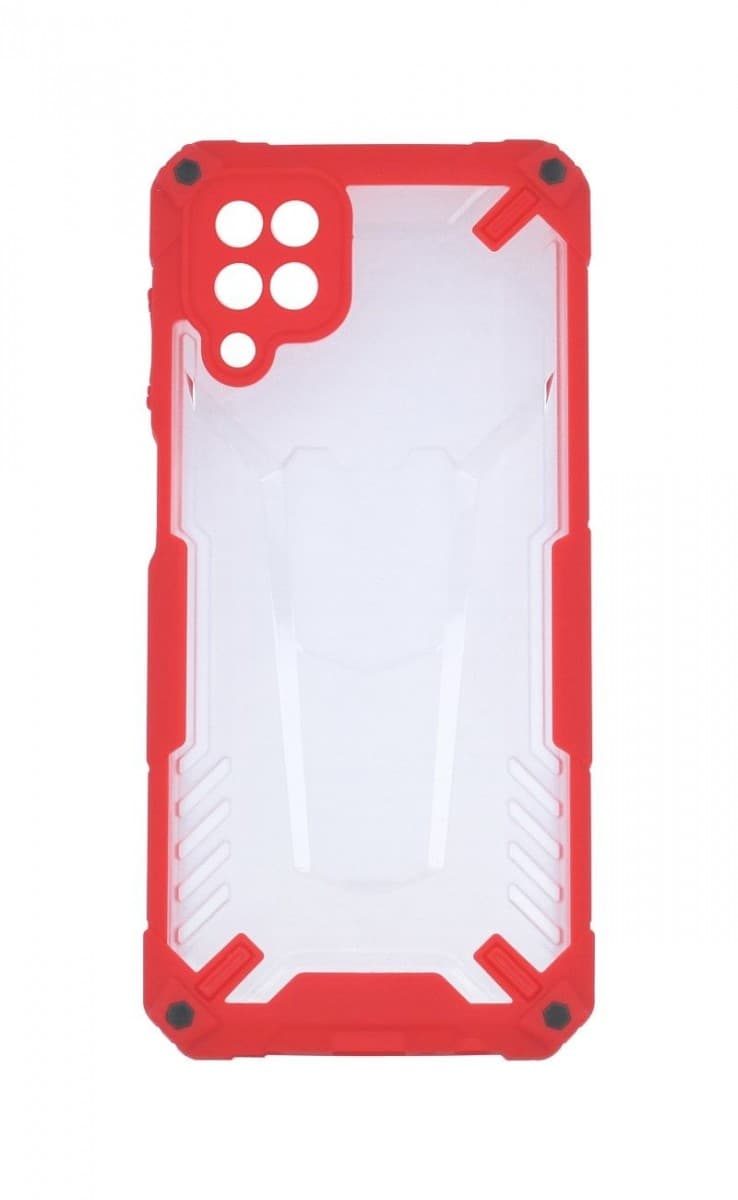 Kryt TopQ Protect Hybrid Samsung A12 odolný červený 69467