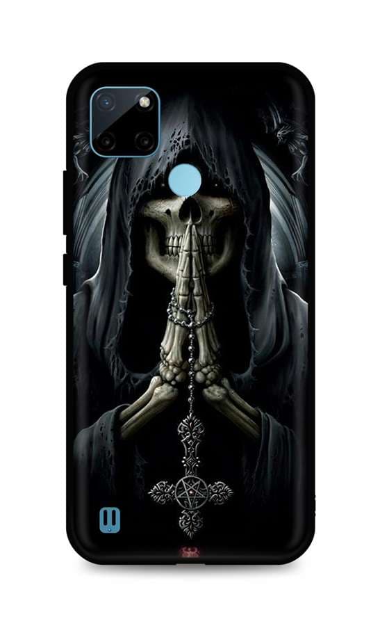 Kryt TopQ Realme C21Y silikon Grim Reaper 69647