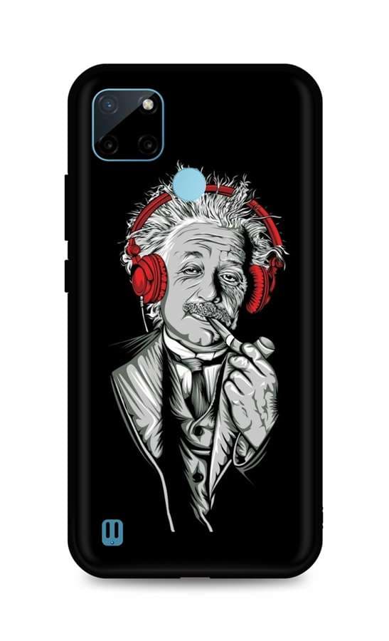 Kryt TopQ Realme C21Y silikon Albert Einstein 69652
