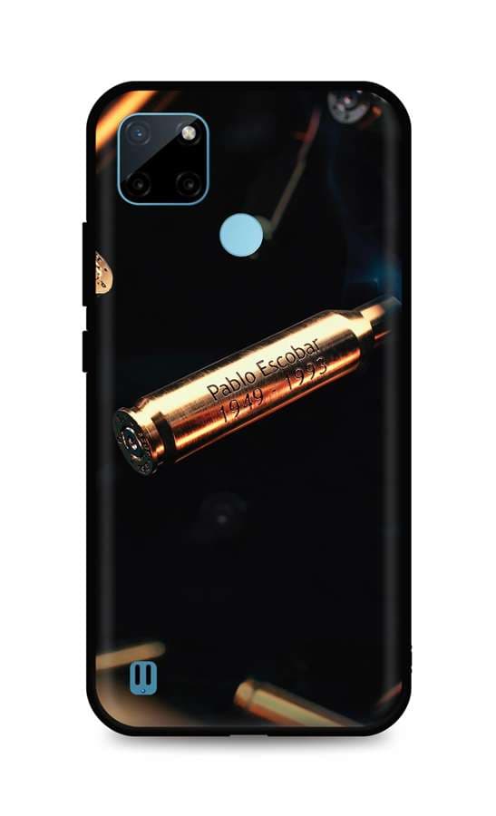 Kryt TopQ Realme C21Y silikon Pablo Escobar Bullet 69687