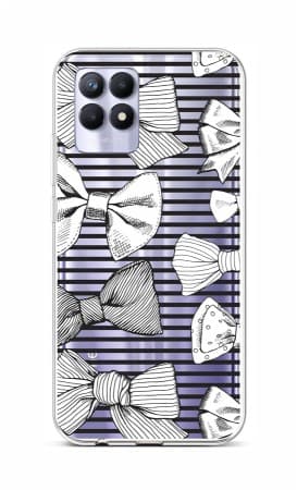 Kryt TopQ Realme 8i silikon Mašličky 69879