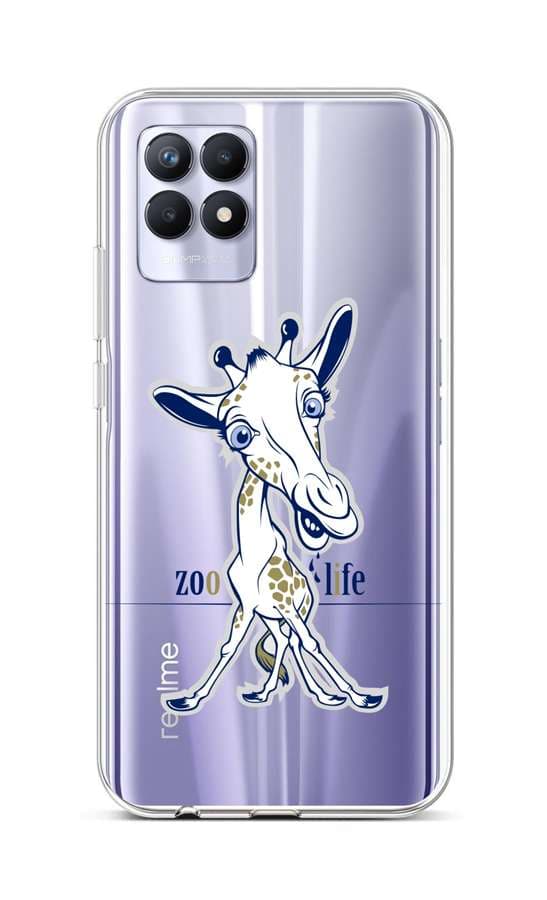 Kryt TopQ Realme 8i silikon Zoo Life 69880