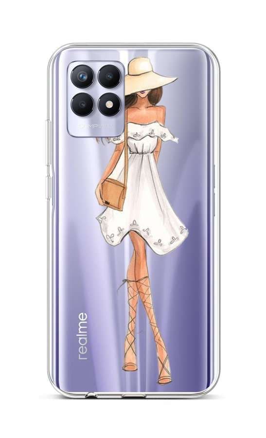 Kryt TopQ Realme 8i silikon Lady 5 69885